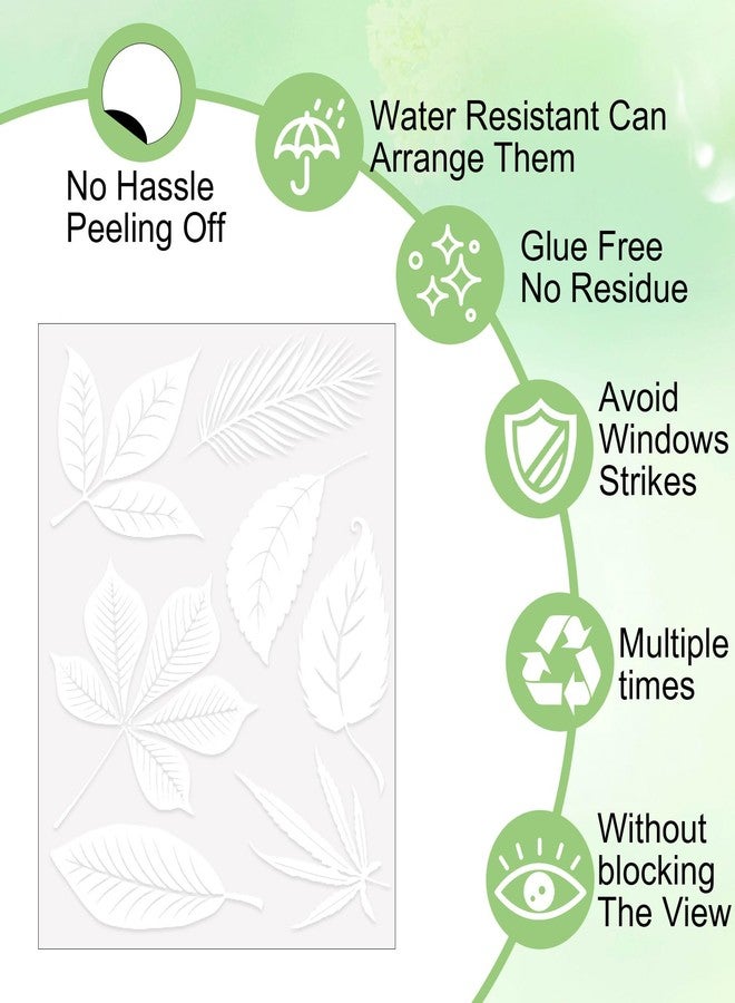 ValueBargain Window Clings for Birds, 26 Pcs Window Decals to Prevent Bird Strikes - Image 3
